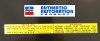 1969-1973 Chrysler Dodge Antifreeze Radiator Core Support Decal